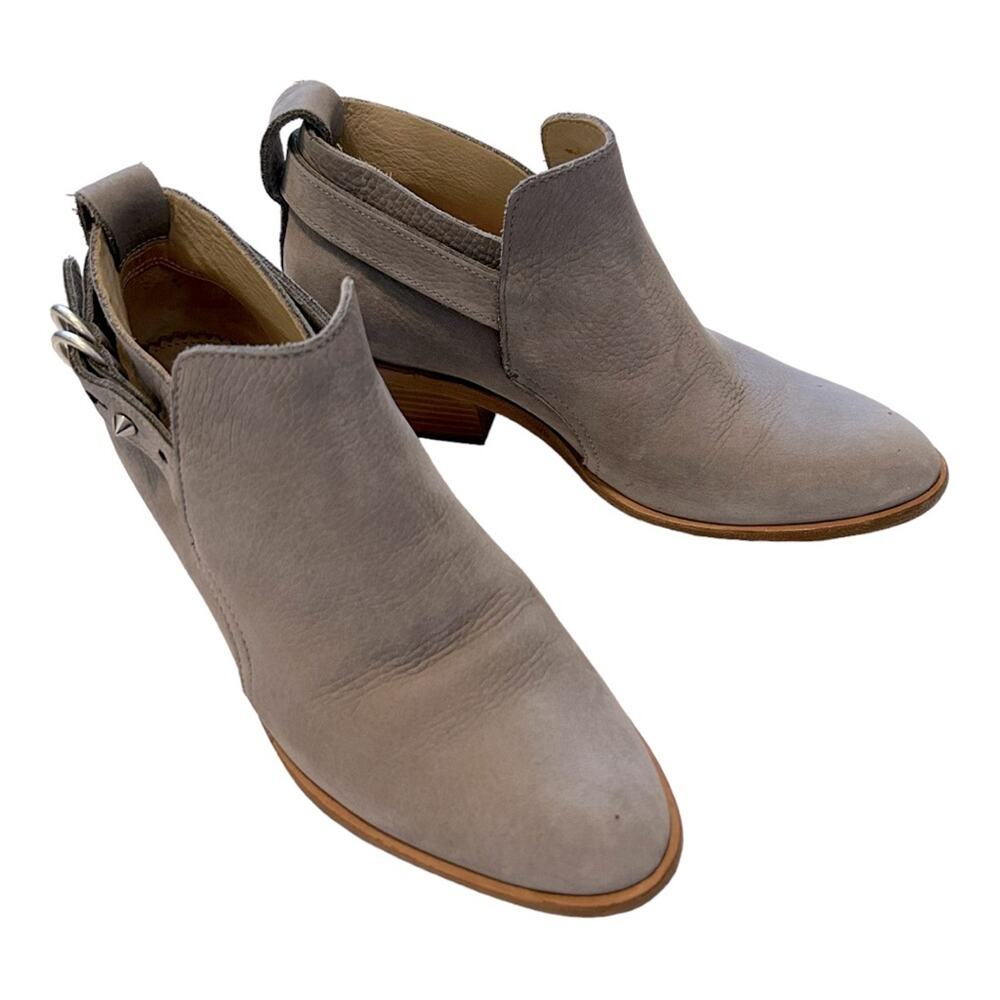 Rag & Bone Gray Sullivan Nubuck Leather Ankle Boo… - image 2